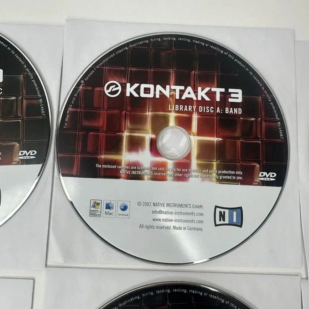 Native Instruments Kontakt 3 Extensive Professional Virtual Sampler Library Set - Picture 3 of 14